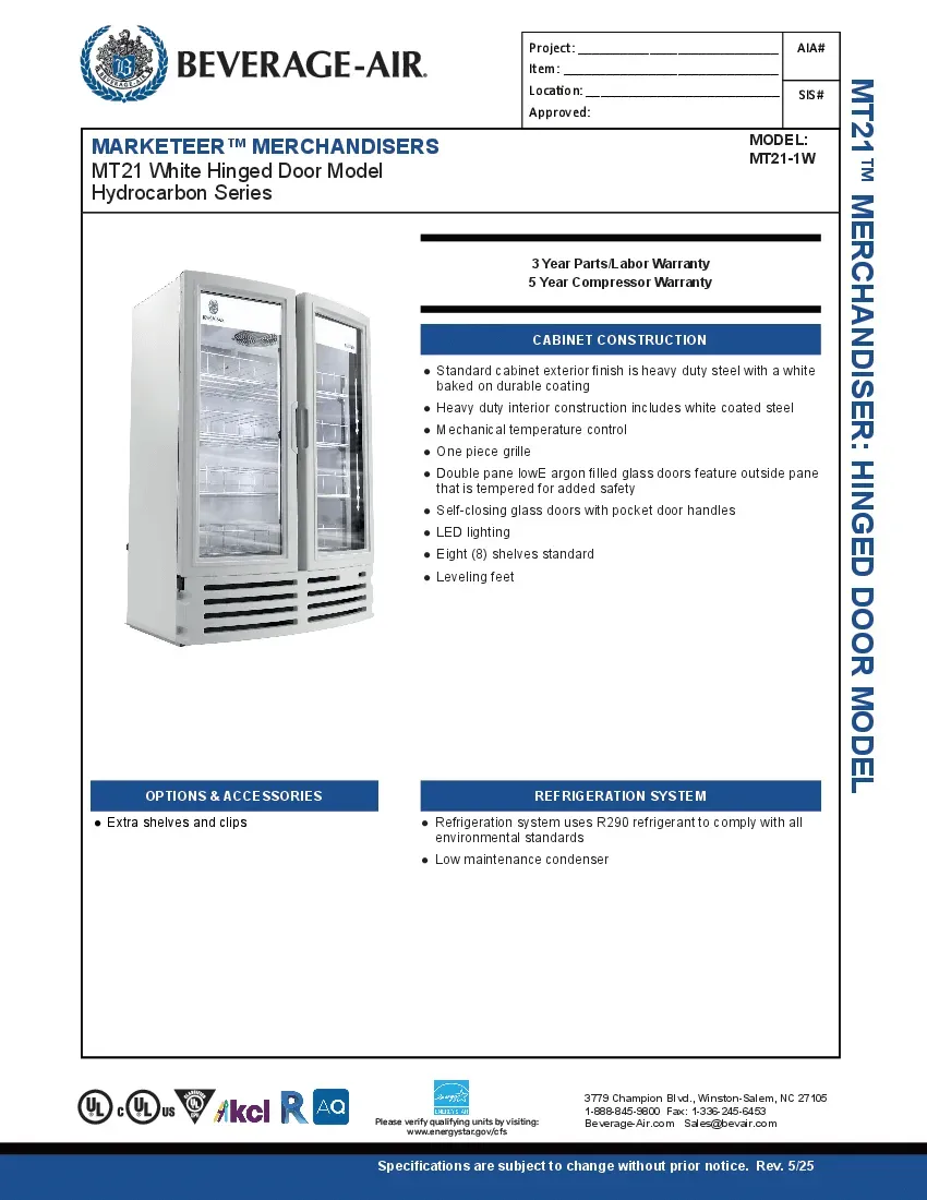beverage-air-mt21-1w-refrigerator-merchandiser-specsheet-260226otgp62.pdf