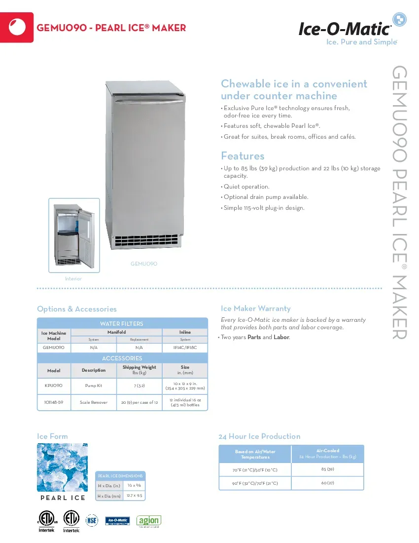 ice-o-matic-gemu090-ice-maker-with-bin-nugget-style-specsheet-260226rdcs8b.pdf