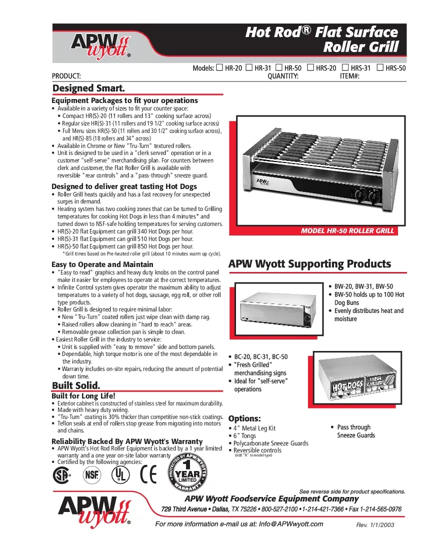 apw-wyott-sg-31-hot-dog-grill-sneeze-guard-specsheet-260226lp6h6j.pdf
