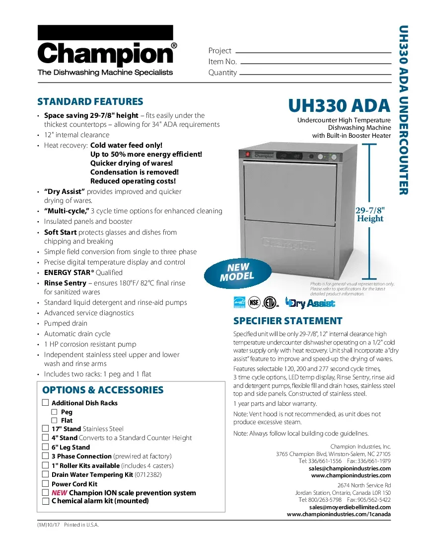 champion-industries-uh-330ada-dishwasher-undercounter-specsheet-260226c05or3.pdf
