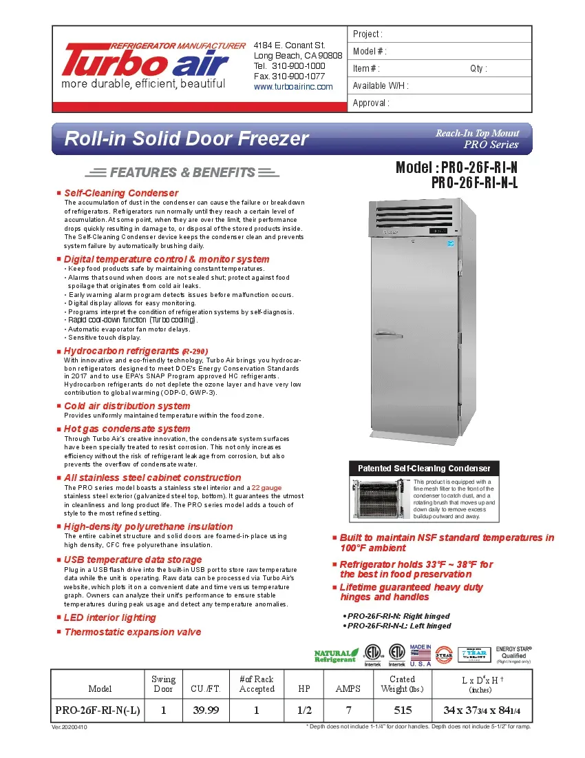 turbo-air-pro-26f-ri-n-freezer-roll-in-specsheet-260226b11s4a.pdf