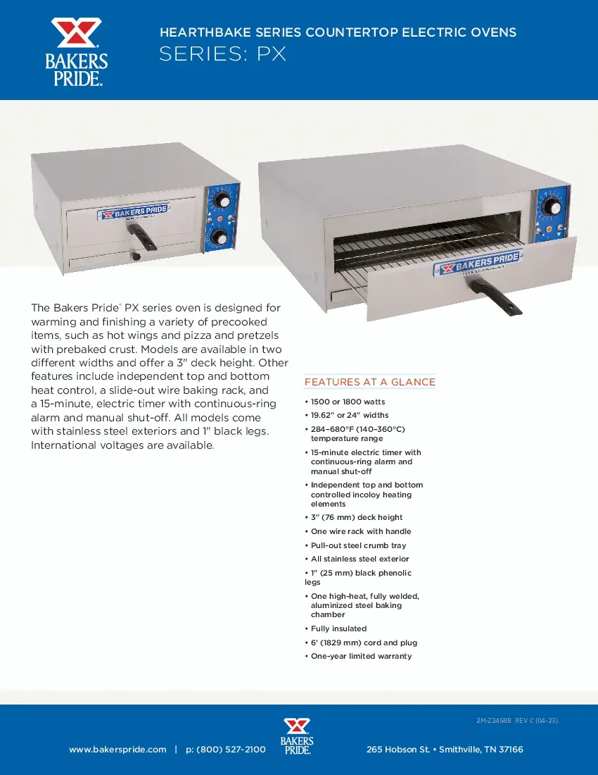 bakers-pride-4n-px16-120-countertop-ovens-electric-specsheet-260416600tz9.pdf