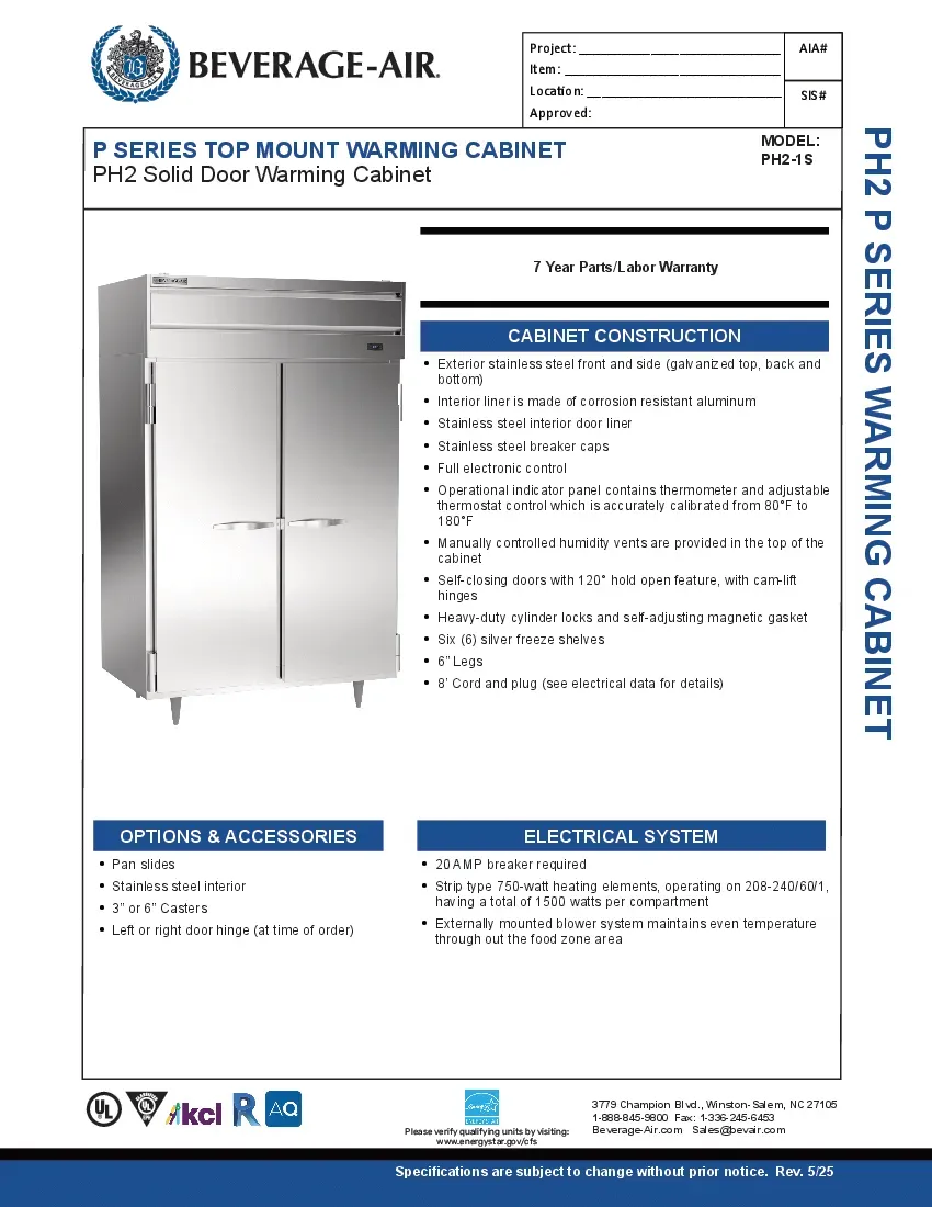 beverage-air-ph2-1s-heated-cabinet-reach-in-specsheet-260226kd2zak.pdf