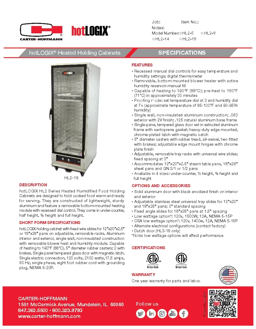 carter-hoffmann-hl2-5-120v-1ph-proofer-cabinet-mobile-undercounter-specshee-2602269te83h.pdf