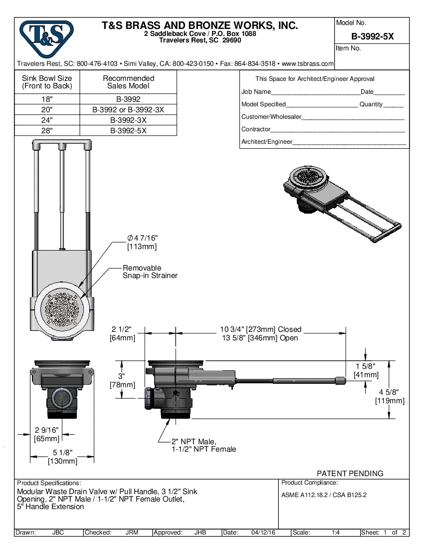 t-s-brass-b-3992-5x-drain-lever-twist-waste-specsheet-260226zkw36a.pdf