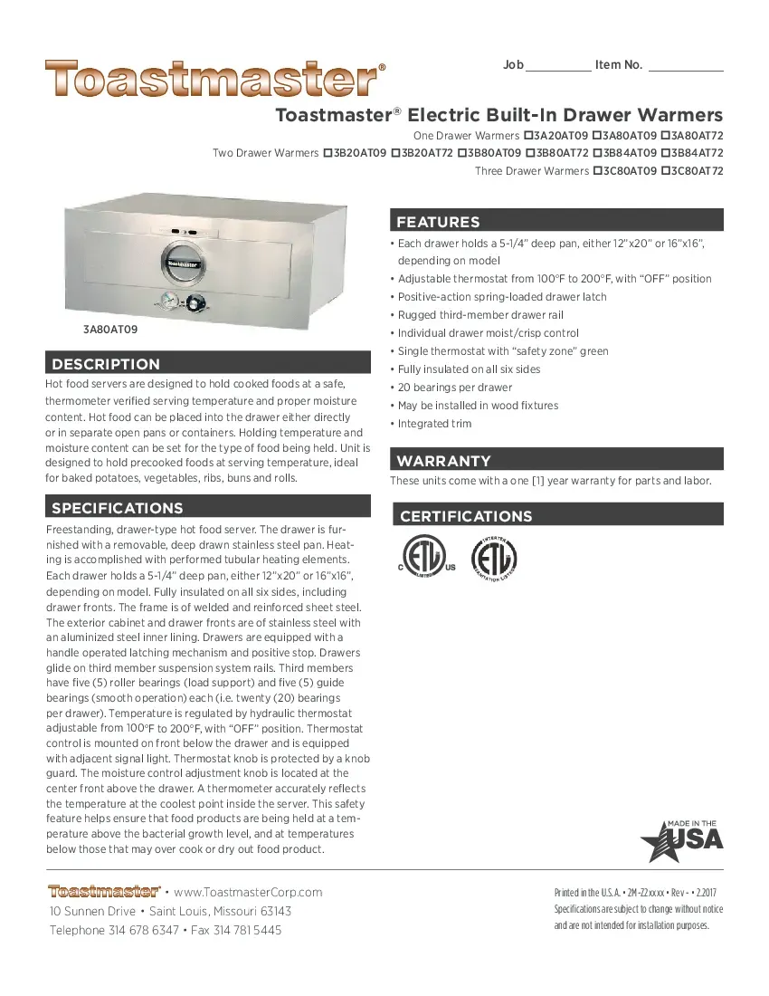 toastmaster-7c-3b84at09-warming-drawer-built-in-specsheet-260226okvuc0.pdf