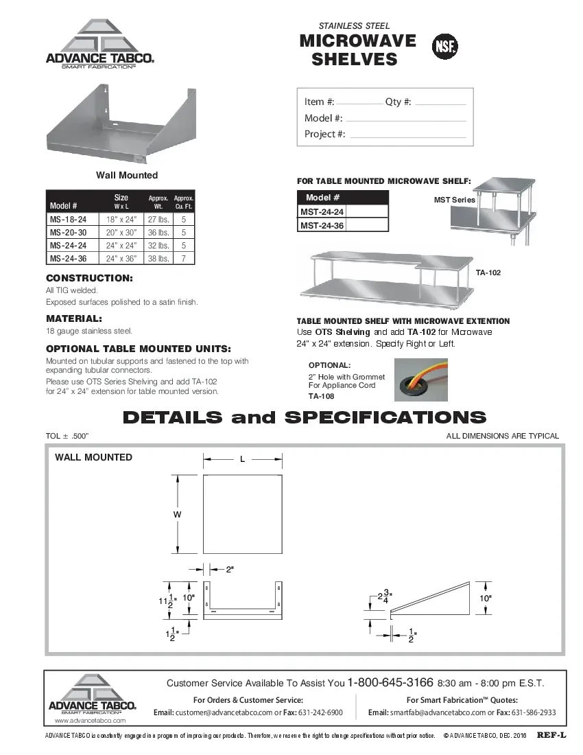 advance-tabco-ms-24-24-microwave-oven-shelf-specsheet-260226nro8x0.pdf