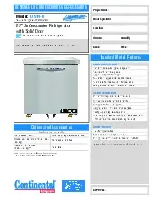continental-refrigerator-d27n-u-refrigerator-undercounter-reach-in-specshee-250813drj7uj.pdf