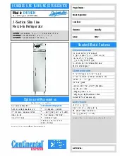 continental-refrigerator-d1rsensa-refrigerator-reach-in-specsheet-250813y4w9uy.pdf
