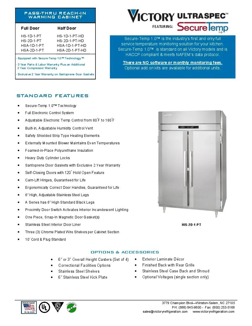 victory-refrigeration-hsa-1d-1-pt-heated-cabinet-pass-thru-specsheet-260226v1ot8s.pdf