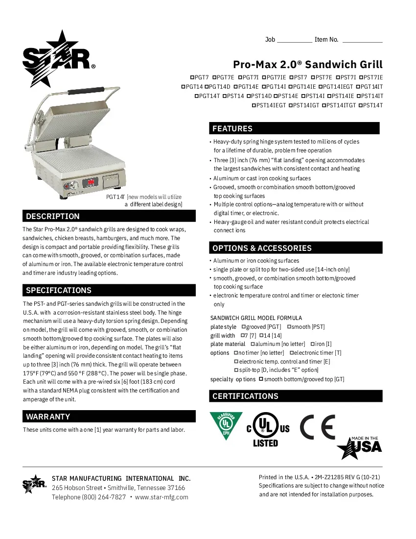 star-9d-pgt7iea230v-sandwich-panini-grill-specsheet-260226472u84.pdf