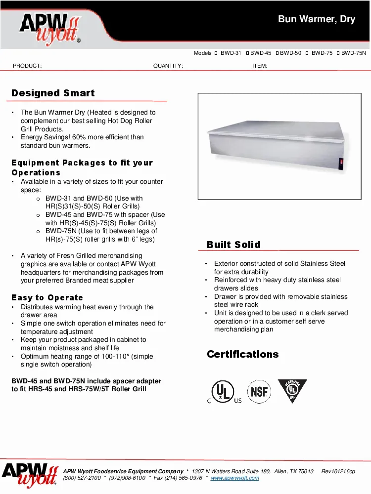 apw-wyott-bwd-31-hot-dog-bun-roll-warmer-specsheet-260226rfzdgn.pdf