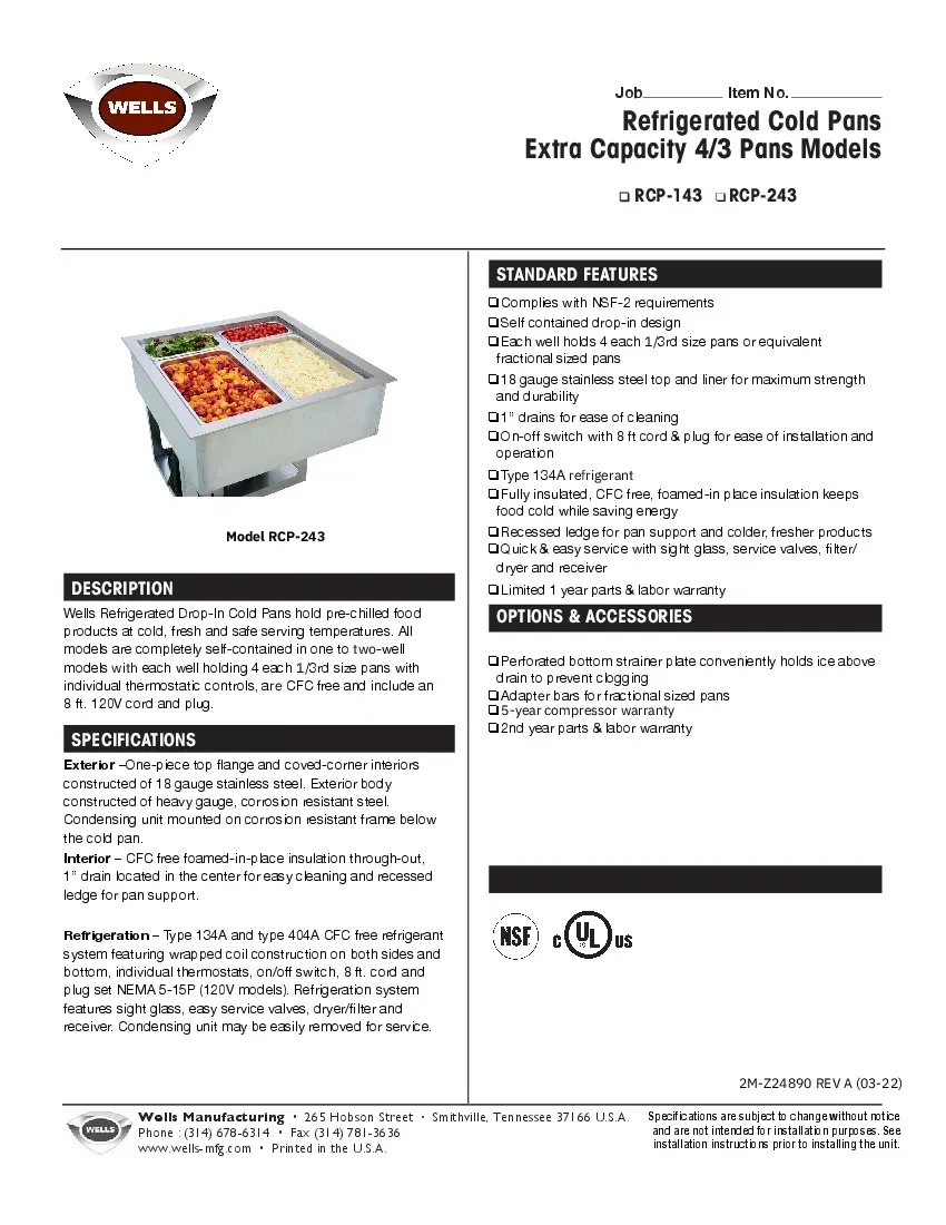 wells-rcp-143-cold-food-well-unit-drop-in-refrigerated-specsheet-260329ga8uku.pdf