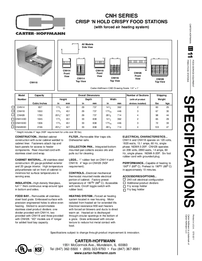 carter-hoffmann-cnh28xd-240v-1ph-french-fry-warmer-specsheet-260226luz6zn.pdf