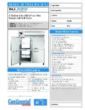 continental-refrigerator-2fensapthd-freezer-pass-thru-specsheet-250911boiir9.pdf