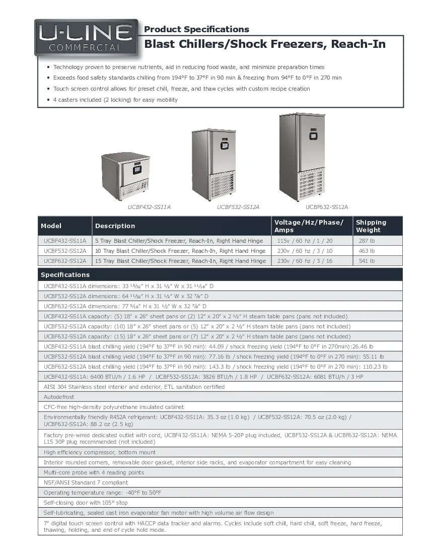 u-line-ucbf432-ss11a-blast-chillers-freezers-specsheet-26022662a9jb.pdf