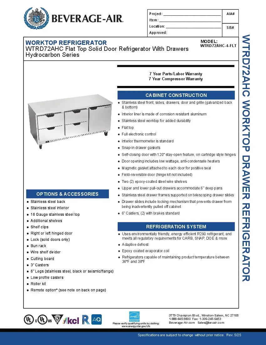 beverage-air-wtrd72ahc-4-flt-refrigerated-counter-work-top-specsheet-260226rvxxbz.pdf