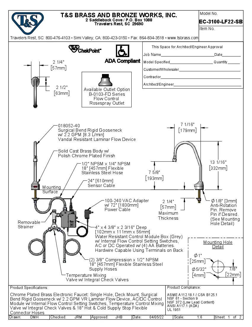 t-s-brass-ec-3100-lf22-sb-sensor-faucets-specsheet-260226cq5j2v.pdf