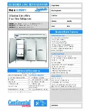 continental-refrigerator-d3rensspt-refrigerator-pass-thru-specsheet-250911sa5vb6.pdf