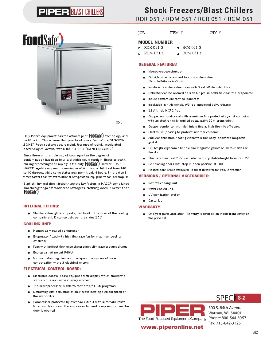 piper-products-rcr051s-blast-chiller-undercounter-specsheet-260226d8ssof.pdf