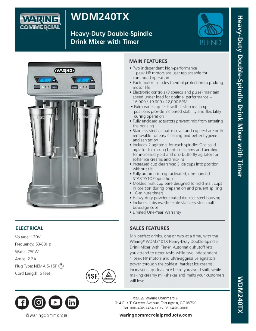 waring-wdm240tx-mixer-drink-bar-specsheet-2602266rl43p.pdf
