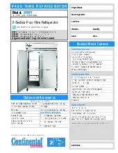 continental-refrigerator-2rnsapt-refrigerator-pass-thru-specsheet-250911otdao0.pdf