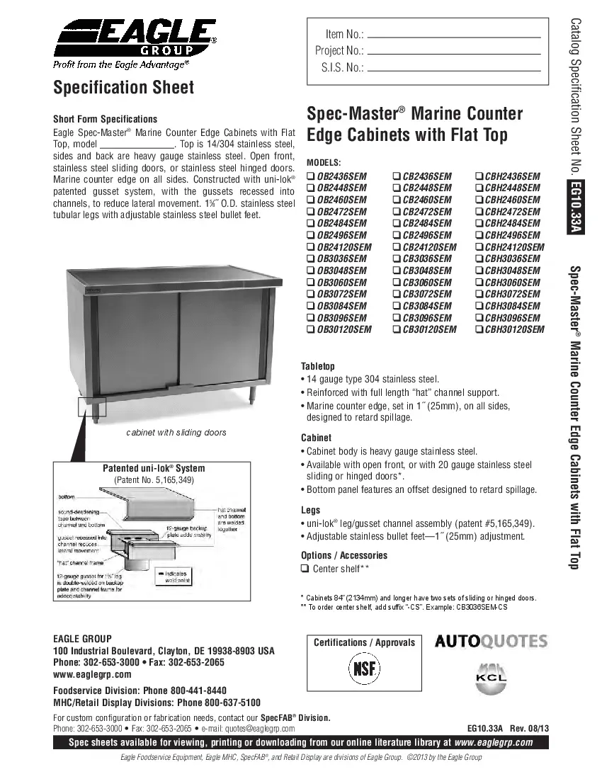 eagle-group-cb24120sem-work-table-cabinet-base-sliding-doors-specsheet-26022617ew32.pdf
