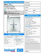 continental-refrigerator-2rensapt-refrigerator-pass-thru-specsheet-250911ea01t8.pdf