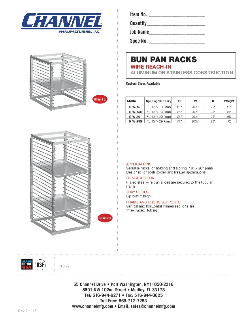 channel-manufacturing-riw-29-refrigerator-rack-reach-in-specsheet-260226jrw6hk.pdf
