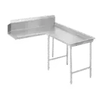 Advance Tabco DTC-G30-120R, Dishtable, Clean "L" Shaped