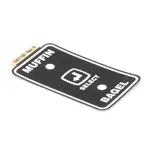 Antunes 1001182, Replacement Parts, Equipment Hardware, Labels