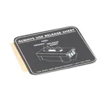 Antunes 1001341, Replacement Parts, Equipment Hardware, Labels