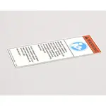 BKI , N0160, Replacement Parts, Equipment Hardware, Labels