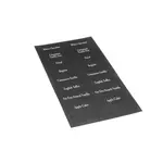 Bunn 26537.0003, Replacement Parts, Equipment Hardware, Labels