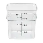 Cambro 4SFSPROCW135, Square Food Storage Container (CamSquares FreshPro)