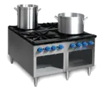 Comstock-Castle 2CSP36, Range, Stock Pot, Gas