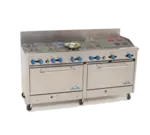 Comstock-Castle 2F330-2RB, Range, 72" Restaurant, Gas