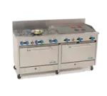 Comstock-Castle 2F330-3RB, Range, 72" Restaurant, Gas