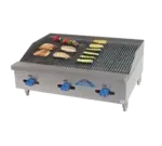 Comstock-Castle , 3248RB, Charbroiler, Gas, Countertop