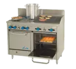 Comstock-Castle F3218-2RB, Range, 48" Restaurant, Gas