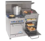 Comstock-Castle F3218-36B, Range, 48" Restaurant, Gas