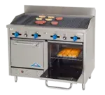 Comstock-Castle F3218-4RB, Range, 48" Restaurant, Gas