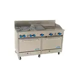 Comstock-Castle F3226-1RB-24B, Range, 60" Restaurant, Gas