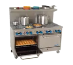 Comstock-Castle F3226-24-2RB, Range, 60" Restaurant, Gas