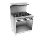 Comstock-Castle F33, Range, 36" Restaurant, Gas