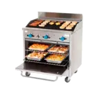Comstock-Castle F330-3RB, Range, 36" Restaurant, Gas