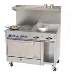 Comstock-Castle F3430-12B, Range, 48" Restaurant, Gas