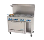 Comstock-Castle F3430, Range, 48", 8 Open Burners