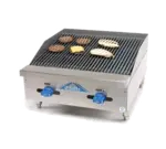 Comstock-Castle , FHP24-2LB, Charbroiler, Gas, Countertop