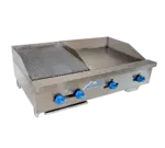 Comstock-Castle FHP42-24T-1.5RB, Griddle / Charbroiler, Gas, Countertop